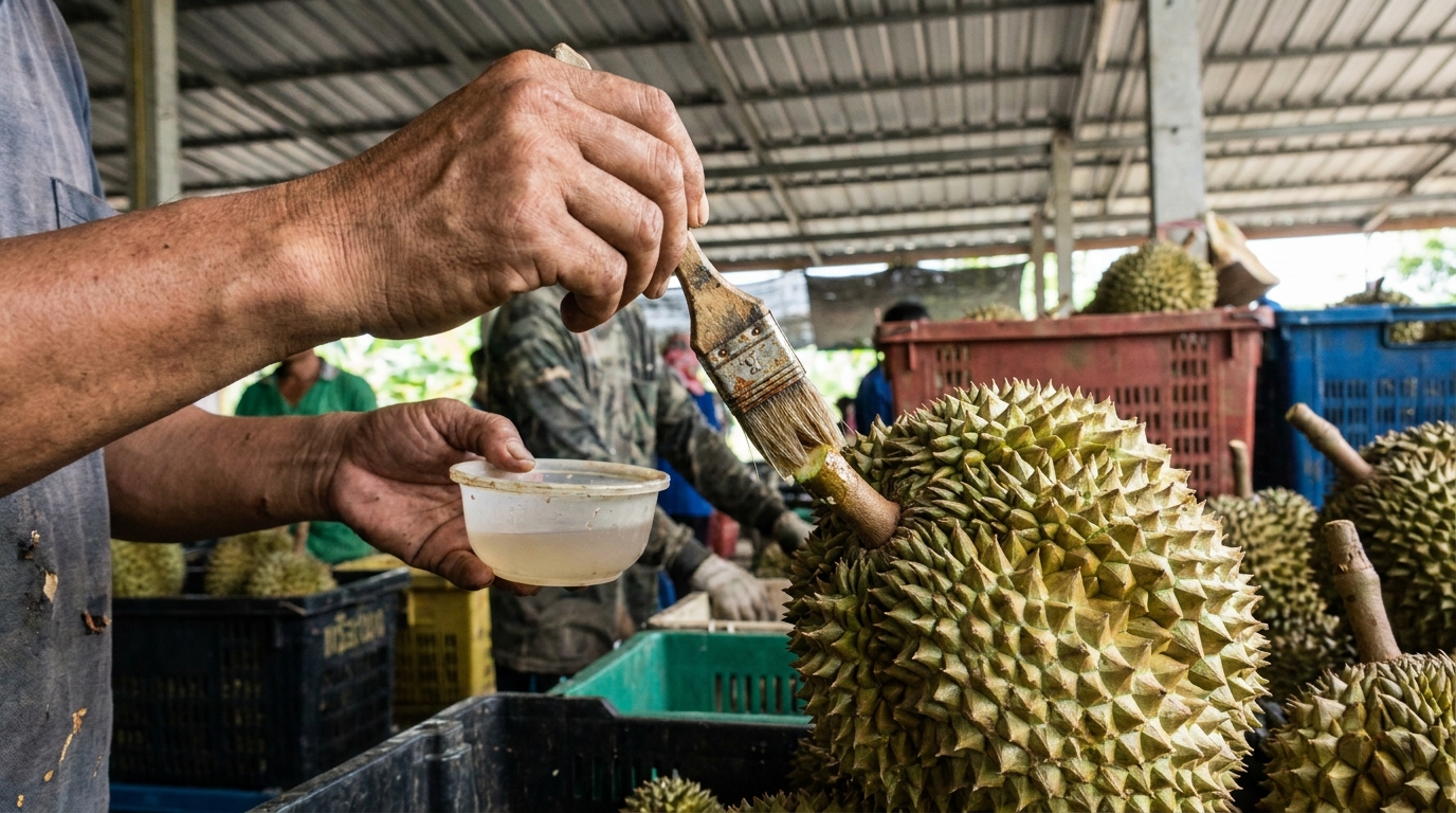 วิทยาการป้ายยาเร่งสุก (Ethephon): ส่งออกยังไงไม่ให้สารตกค้างเกิน!